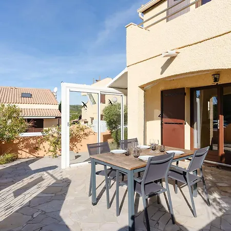 Pavillon T3 Avec Piscine, Climatisation Et Parking A Narbonne-plage - Fr-1-409-248